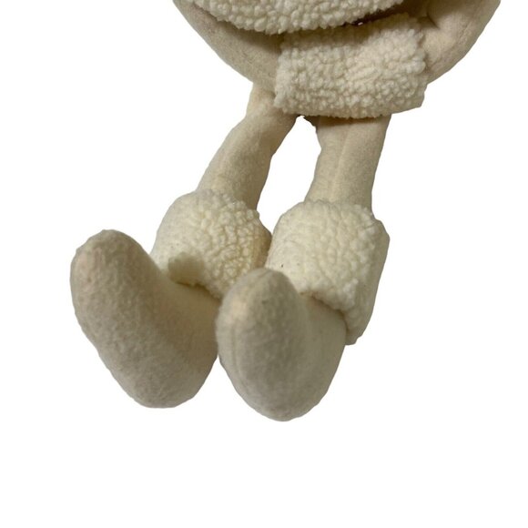 Artisan Flair Snowgirl 24" Sand Weighted Bonnet Scarf Muff Plush Shelf Sitter - Picture 5 of 10